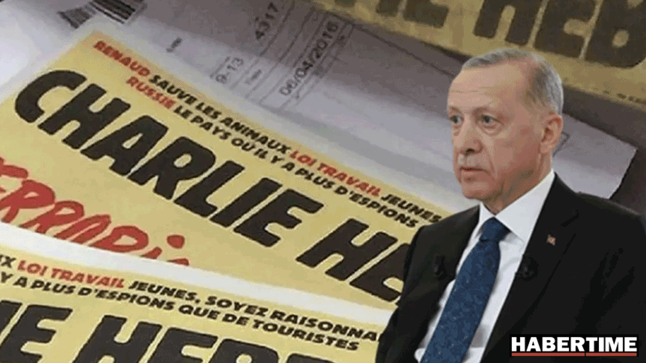 Charlie Hebdodan Erdoğanı Hedef Alan Skandal Karikatür Habertime