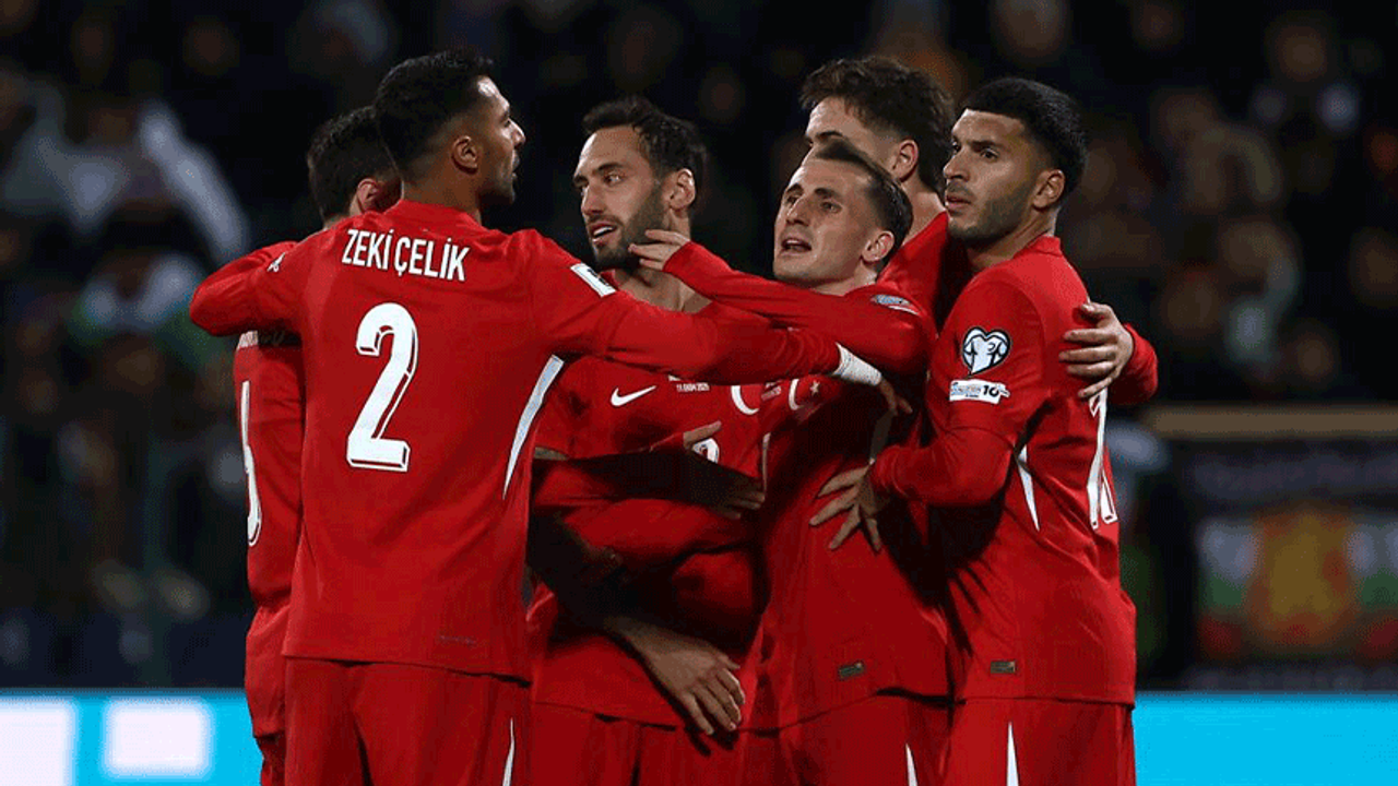 Milli Takım, Bulgaristan'da farklı galip geldi: 6-1