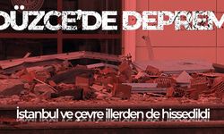 Düzce'de 5.9 büyüklüğünde deprem! İstanbul ve çevre illerden de hissedildi