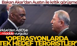 Milli Savunma Bakanı Hulusi Akar, ABD Savunma Bakanı Lloyd James Austin görüştü.