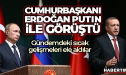 Cumhurbaşkanı Erdoğan, Rusya Devlet Başkanı Vladimir Putin ile görüştü