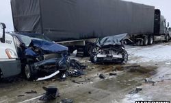 ABD'de 85 araç birbirine girdi: 21 yaralı