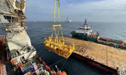 Karadeniz Gazını dağıtacak ikinci hazne de denize indirildi