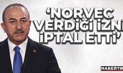 Bakan Çavuşoğlu: 'Norveç verdiği izni iptal etti'
