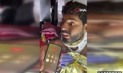 261'inci saatte enkazdan çıkarılan Mustafa telefonla konuştu