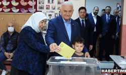 Binali Yıldırım’dan sandık başında eşine güldüren soru