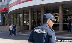 Bankaya giren silahlı saldırgan yedi kişiyi rehin aldı