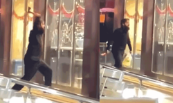 İsrail-Gazze mücadelesine protesto etti: Mc Donald's şubesine saldırdı