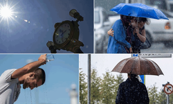 Meteoroloji'den yağış ve aşırı sıcaklık uyarısı