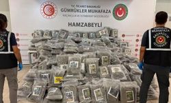 Hamzabeyli Sınır Kapısı'nda bir tırda yaklaşık 288 kilogram esrar ele geçirildi