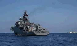 Girne açıklarında batan gemiye ulaşıldı