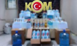 Kaçakçılıkla mücadelede 8 ayda 673 bin litre sahte ve kaçak alkollü içki ele geçirildi