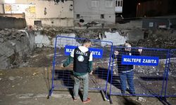 Maltepe'de kısmen çöken binanın enkazında çalışmalar tamamlandı