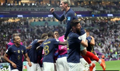 İngiltere'yi deviren Fransa yarı finalde