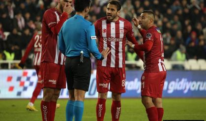 Sivasspor, Galatasaray maçının tekrarı için TFF'ye başvurdu