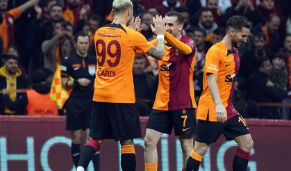 Galatasaray durdurulamıyor üst üste 9. galibiyet