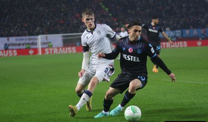 Türkiye'nin kenetlendiği maçta zafer Trabzonspor'un