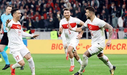 A Milli Takım'dan Macaristan karşısında 3-0'lık galibiyet