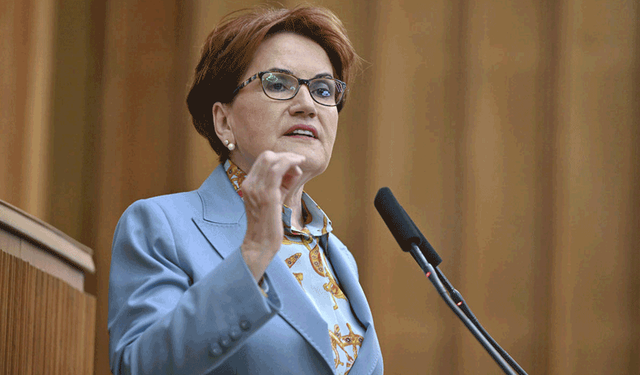 Akşener: 'İYİ Parti birilerinin kariyer basamağı olsun diye kurulmadı'