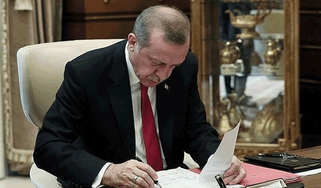 Cumhurbaşkanı Erdoğan'dan gece yarısı atamaları