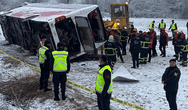 Kastamonu'da felaket gibi yolcu otobüsü kazası! Ölü sayısı 6