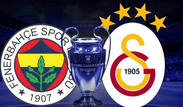 Galatasaray ve Fenerbahçe'nin Şampiyonlar Ligi rakipleri belli oldu