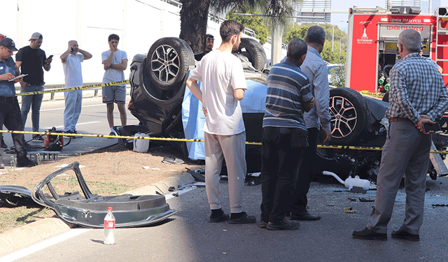 İzmir'de can pazarı: Feci kazada 3 ölü 2 yaralı