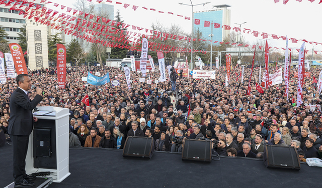 CHP mitinginin yeni adresi belli oldu