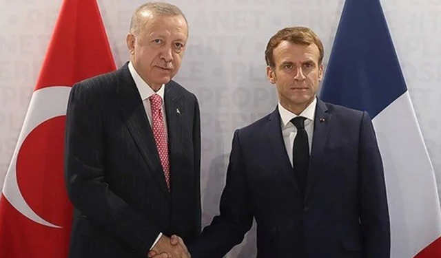 Cumhurbaşkanı Erdoğan, Macron ile görüştü: "Uluslararası toplum harekete geçmeli"