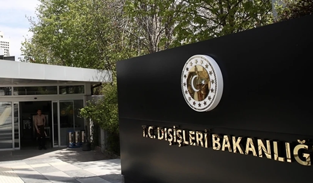 Dışişleri Bakanlığı'ndan İsrail'e Batı Şeria tepkisi