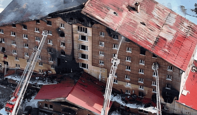 Grand Kartal Otel yangını davasında verilen kararların gerekçesi açıklandı