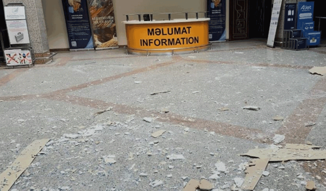 Azerbaycan'a bağlı Nahçıvan Özerk Cumhuriyeti'ne İHA saldırısı