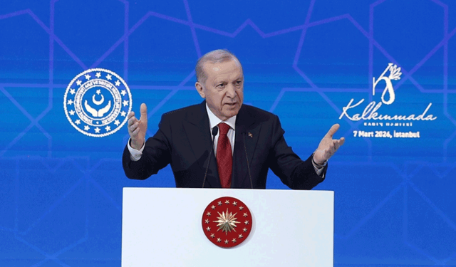 Erdoğan: Her kim kadına ve çocuğa zulmediyorsa insanlıktan nasibi almamış demektir