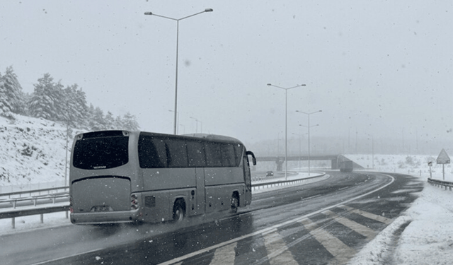 Bazı illerde kar etkili oluyor