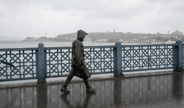 AKOM'dan İstanbul için sağanak uyarısı