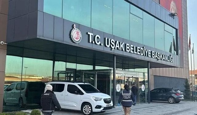 Uşak Belediyesi'ne yeni soruşturma: 15 kişi gözaltına alındı