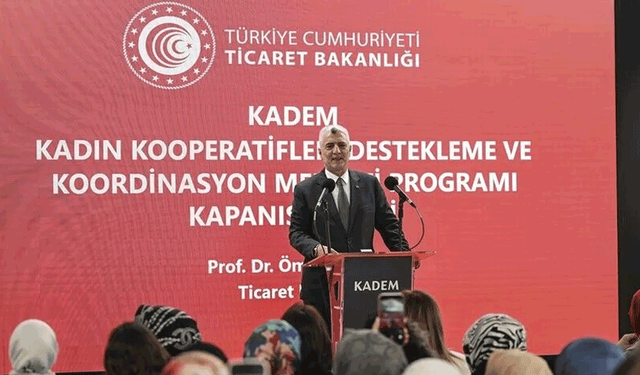 Bakan Bolat: Bakanlığımız 1342 kadın kooperatifini destekliyor