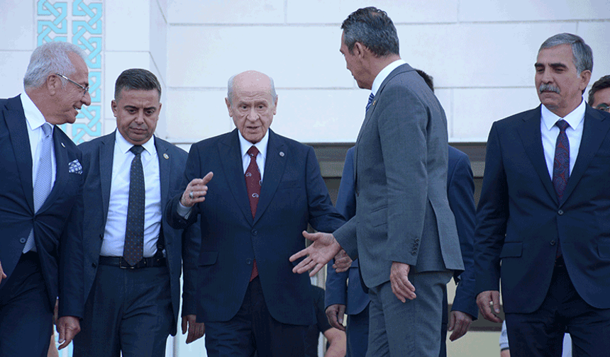 Ali Koç MHP lideri Bahçeli ile görüştü