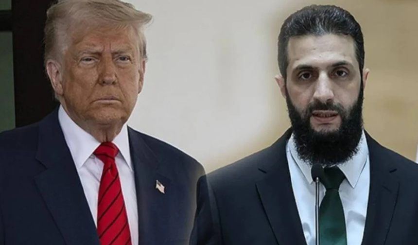 Şaraa ve Trump Riyad'da görüştü