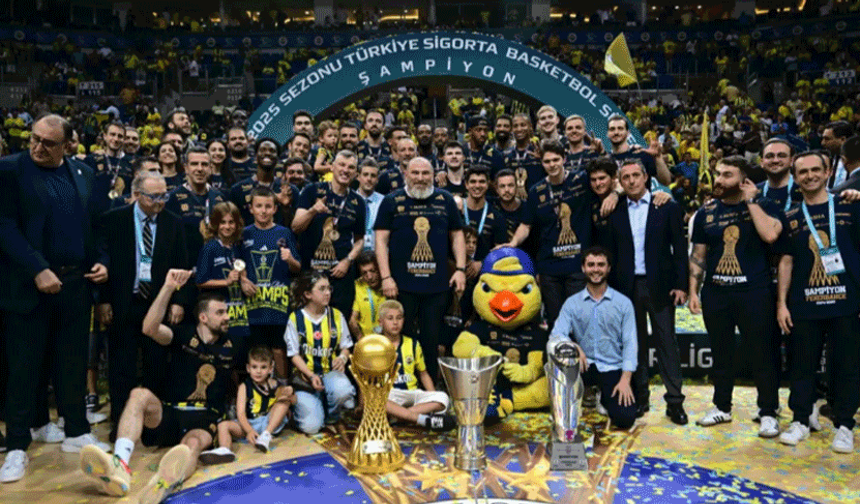 Fenerbahçe Beko şampiyon oldu
