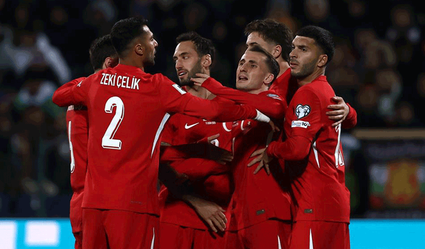 Milli Takım, Bulgaristan'da farklı galip geldi: 6-1