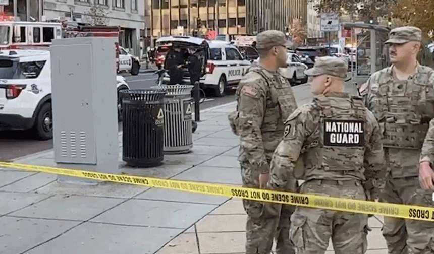 Beyaz Saray yakınlarında vurulan 2 ulusal muhafız askerinin öldüğü bildirildi