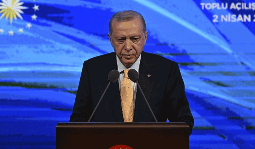 Erdoğan: Barajlarımız doluyor, su kaynaklarımız yenileniyor