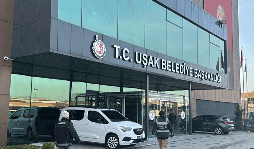 Uşak Belediyesi'ne ikinci dalga operasyon: 25 gözaltı