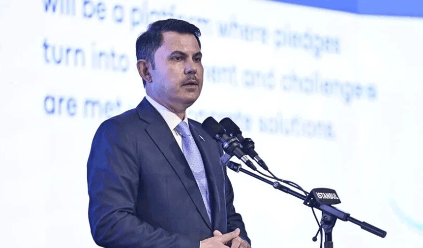 Bakan Kurum: Asıl mesele, yaşanabilir bir dünyayı gelecek nesillere bırakmak