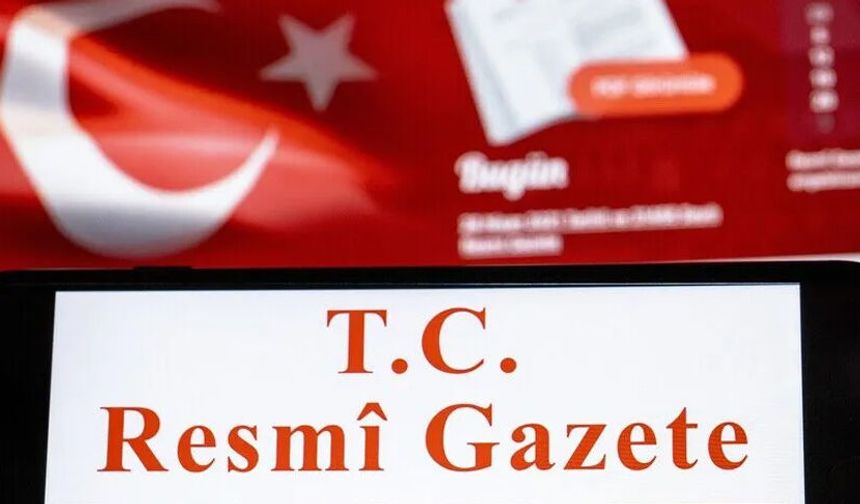 Bazı atama ve görevden alma kararları Resmi Gazete'de