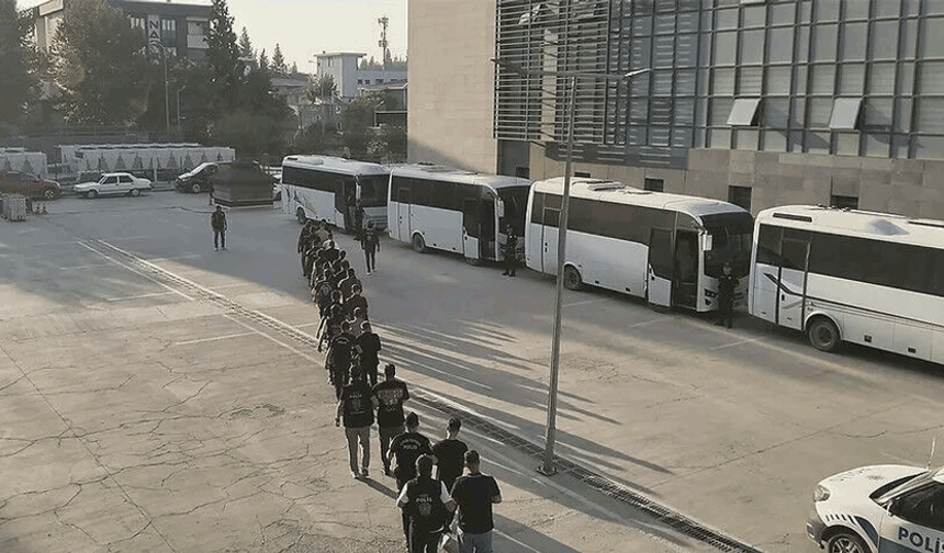 Kahramanmaraş merkezli yasa dışı bahis operasyonunda gözaltına alınan zanlılardan 67'si tutuklandı