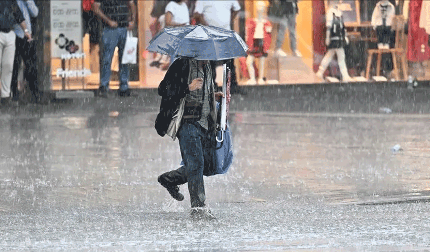 Meteoroloji uyardı: Birçok bölgede sağanak bekleniyor!