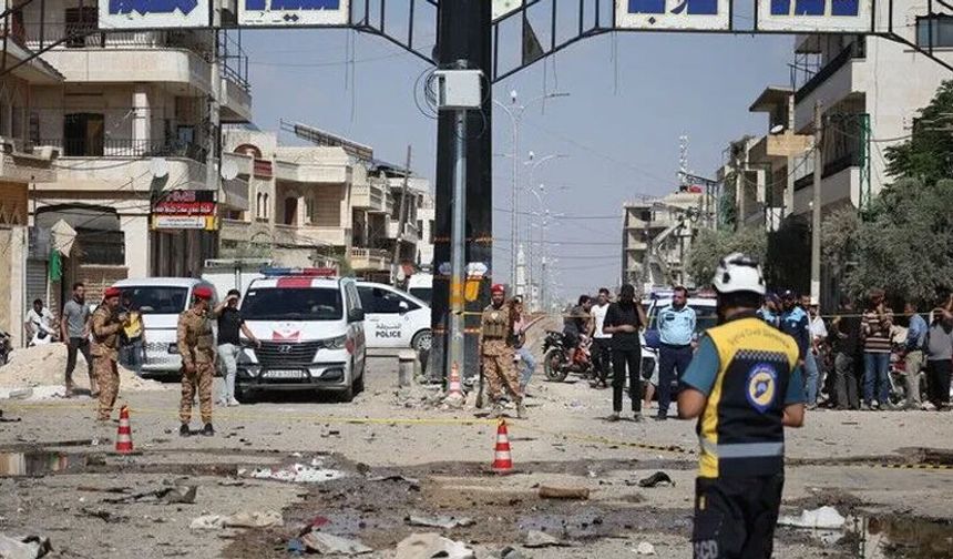 Suriye'nin İdlib ilinde patlama meydana geldi