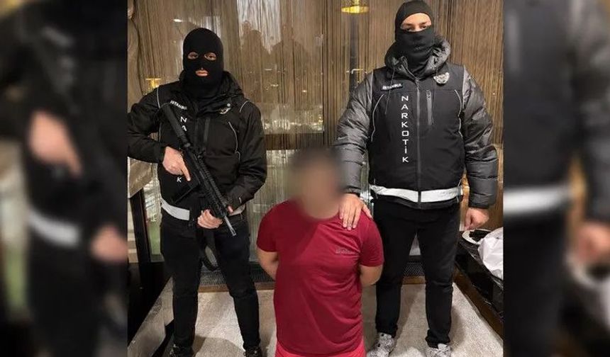 Uyuşturucu ve örgüt kurma suçlarından uluslararası seviyede aranan S.G. İstanbul'da yakalandı